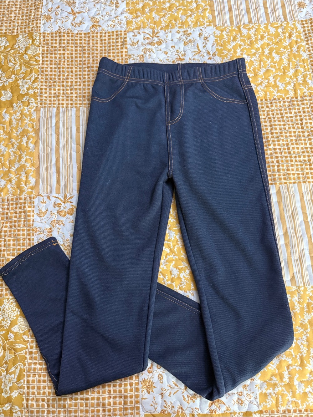 Classic Women's Navy Pull-On Leggings